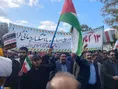 حضور دانشگاهیان دانشگاه آزاد اسلامی در راهپیمایی سراسری 13 آبان