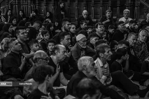 عزاداری حضرت اباعبدالله در خانه موزه مدرس