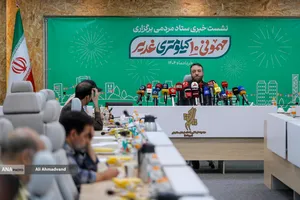  ساسان زارع سخنگوی ستاد مردمی برگزاری جشن غدیر ۱۴۰۴