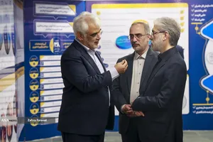 حسین سیمایی صراف وزیر علوم، تحقیقات و فناوری در چهل و سومین سالگرد تاسیس دانشگاه آزاد اسلامی