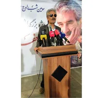 تقدیر از جعفر دهقان در سومین شب اوج هنر/ بازیگری که اهل ایثار  است