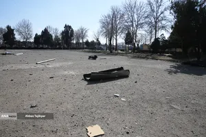 تجاوز هوایی آمریکا و صهیونیستی به ورزشگاه ۱۲هزار نفری آزادی 