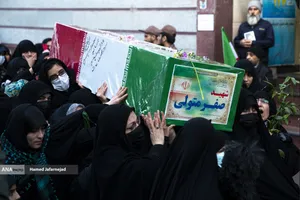  تشییع پیکر شهدای مظلوم مقاومت ملی ایران 
