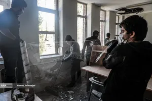 حمله هوایی آمریکایی و صهیونی به داﻧﺸﮕﺎه علم و صنعت ایران