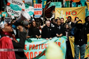 قیام&zwnj; مردم آمریکا علیه ترامپ