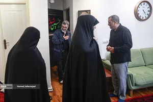 دیدار با خانواده نخبه شهید علی حیدرزاده