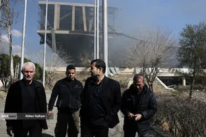 تجاوز هوایی آمریکا و صهیونیستی به ورزشگاه ۱۲هزار نفری آزادی 