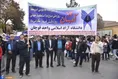 حضور دانشگاهیان دانشگاه آزاد اسلامی در راهپیمایی سراسری 13 آبان/قوچان