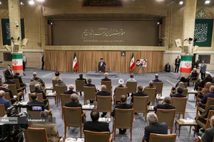 دیدار رئیس&zwnj;جمهور و اعضای هیئت دولت با مقام معظم رهبری