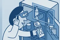 عینک هوشمند می‌داند یخچال شما خالی است