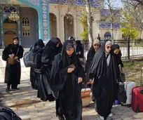 اعزام-کاروان-دانشجویان-دختر-دانشگاه-آزاد-مرودشت-به-مناطق-عملیاتی-جنوب-کشور