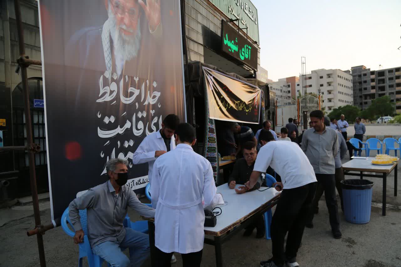 خدمات‌رسانی دانشگاه آزاد اسلامی در ایلام و مهران به زائران امام شهید
