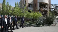 بازدید معاونان وزارت علوم و مدیران ارشد دیوان محاسبات کشور از بخش‌های آسیب‌دیده دانشگاه شهید بهشتی