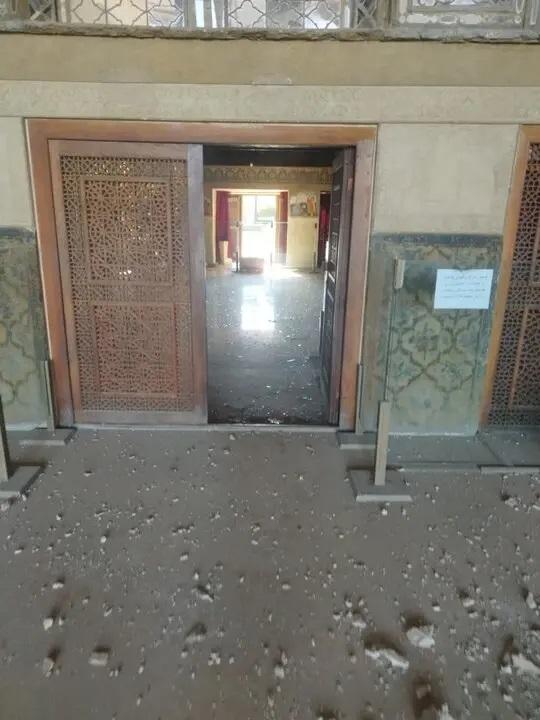 حمله اسرائیل به استانداری اصفهان به میراث جهانی صفوی آسیب زد؛ شیشه‌های عالی‌قاپو شکست