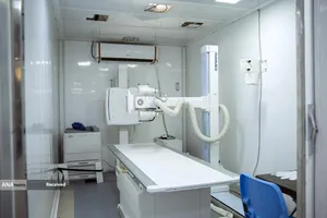 خدمت&zwnj;رسانی بیمارستان سیار برکت در عمود ۹۸۹ طریق الحسین