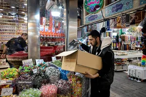 جریان زندگی در بازار تجریش