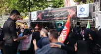 برپایی موکب بانک سینا در مسیر راهپیمایی جاماندگان اربعین حسینی