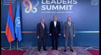 دیدار پزشکیان با نخست‌وزیر ارمنستان و دبیرکل سازمان ملل