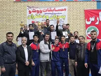 دانشگاه آزاد اسلامی فارس قهرمان مسابقات ووشوی کشور شد