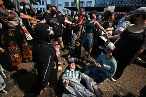 تظاهرات مردم استرالیا علیه رئیس جمهور رژیم صهیونی