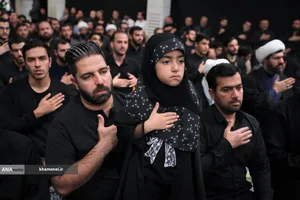 عزاداری شب شهادت حضرت فاطمةالزهرا سلام&zwnj;الله&zwnj;علیها در حسینیه امام خمینی(ره)