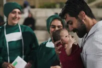 «نیم‌شب» در میان تجمع مردمی میدان ولیعصر (عج) اکران می‌شود