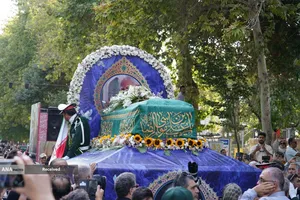 مراسم تشییع پیکر استاد فقید محمود فرشچیان