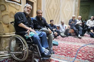 مراسم چهلم شهادت حاج محمدسعید ایزدی(حاج رمضان)