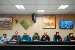 نشست خبری حجت الاسلام حمید رضا ارباب سلیمانی رییس سی و سومین نمایشگاه بین المللی قرآن کریم 