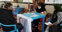 ارائه خدمات رایگان بهداشتی و درمانی به مناسبت هفته هلال احمر در مناطق دورافتاده کشور