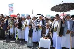 تظاهرات مردم یمن در حمایت از ایران