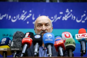 محمدحسین امید رئیس دانشگاه تهران