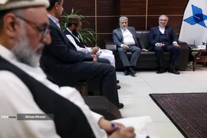 دیدار مولوی فضل محمد حقانی، سفیر افغانستان در ایران با دکتر بیژن رنجبر رئیس دانشگاه آزاد اسلامی