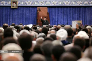 حضور و سخنرانی در مراسم عزاداری شهادت امام رضا علیه&zwnj;السلام