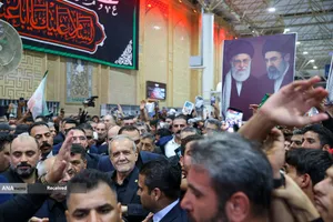 استقبال رسمی از پیکر مطهر امام شهید در عراق با حضور رییس جمهور
