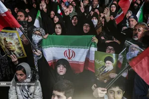 اجتماع مردمی در خونخواهی امام شهید امت - چهارراه کوکاکولا