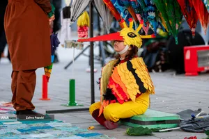 اولین روز اجراهای خیابانی جشنواره تئاتر فجر
