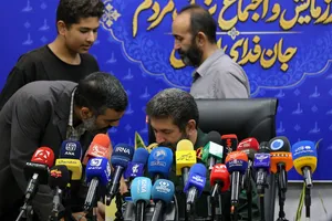 نشست خبری سردار حسن حسن زاده فرمانده سپاه تهران بزرگ