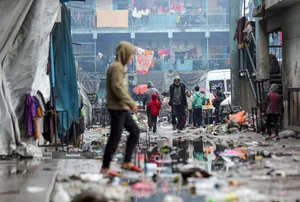 بحران انسانی در غزه