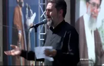 شعرخوانی احمد بابایی در مراسم وداع با رهبر شهید+ فیلم