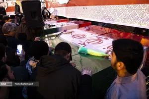  تشییع پیکر شهدای مظلوم مقاومت ملی ایران 