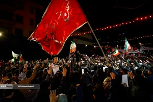 احیای شب بیست و سوم رمضان - میدان انقلاب