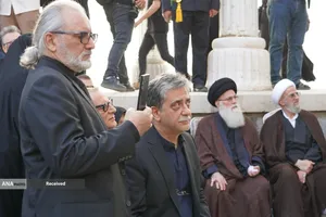 مراسم تشییع پیکر استاد فقید محمود فرشچیان