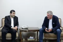 دیدار مربی روسیه‌ای روئینگ با وزیر ورزش و جوانان