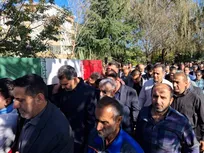 استقبال از شهدای گمنام در دانشگاه آزاد نور