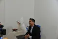 حضور دانشجوی بوشهری با لباس عروسی در جلسه امتحان