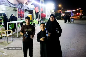 پیاده روی زائرین اربعین حسینی از طریق العلما