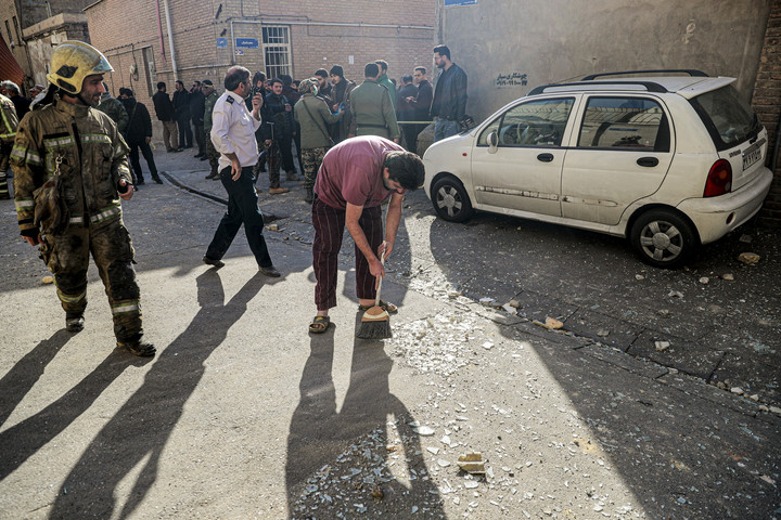 جنایت آمریکایی-صهیونی در خیابان ایران تهران