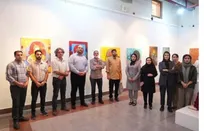 اختتامیه نمایشگاه «خیمه هنر» و سوگواره «قاب اربعین» در گالری صبا برگزار شد