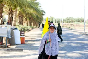 پیاده روی زائرین اربعین حسینی
